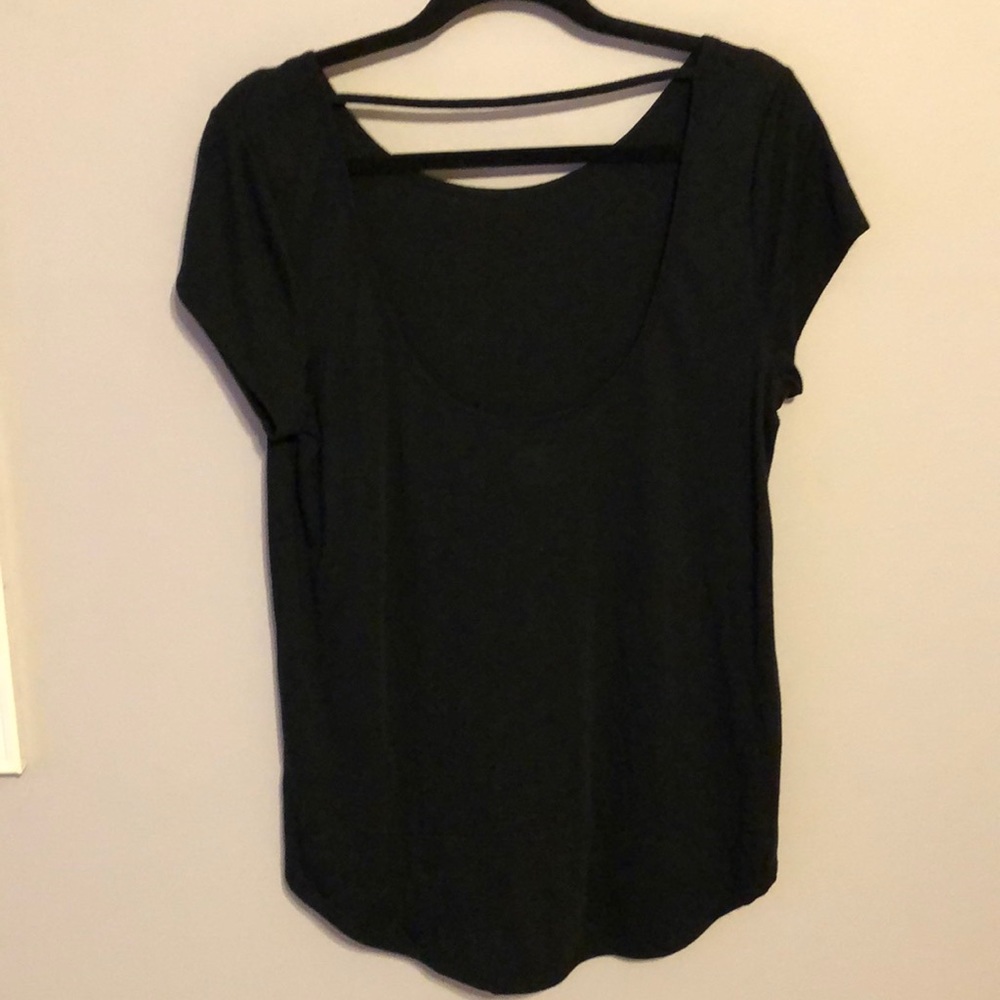 Black tee shirt